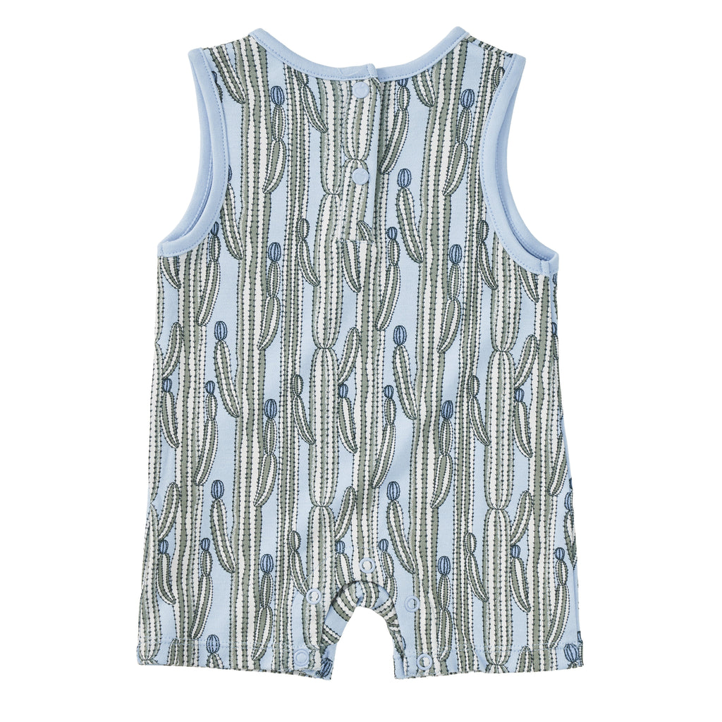 Bamboo Blend Sleeveless Coverall Romper – Blooming Saguaro