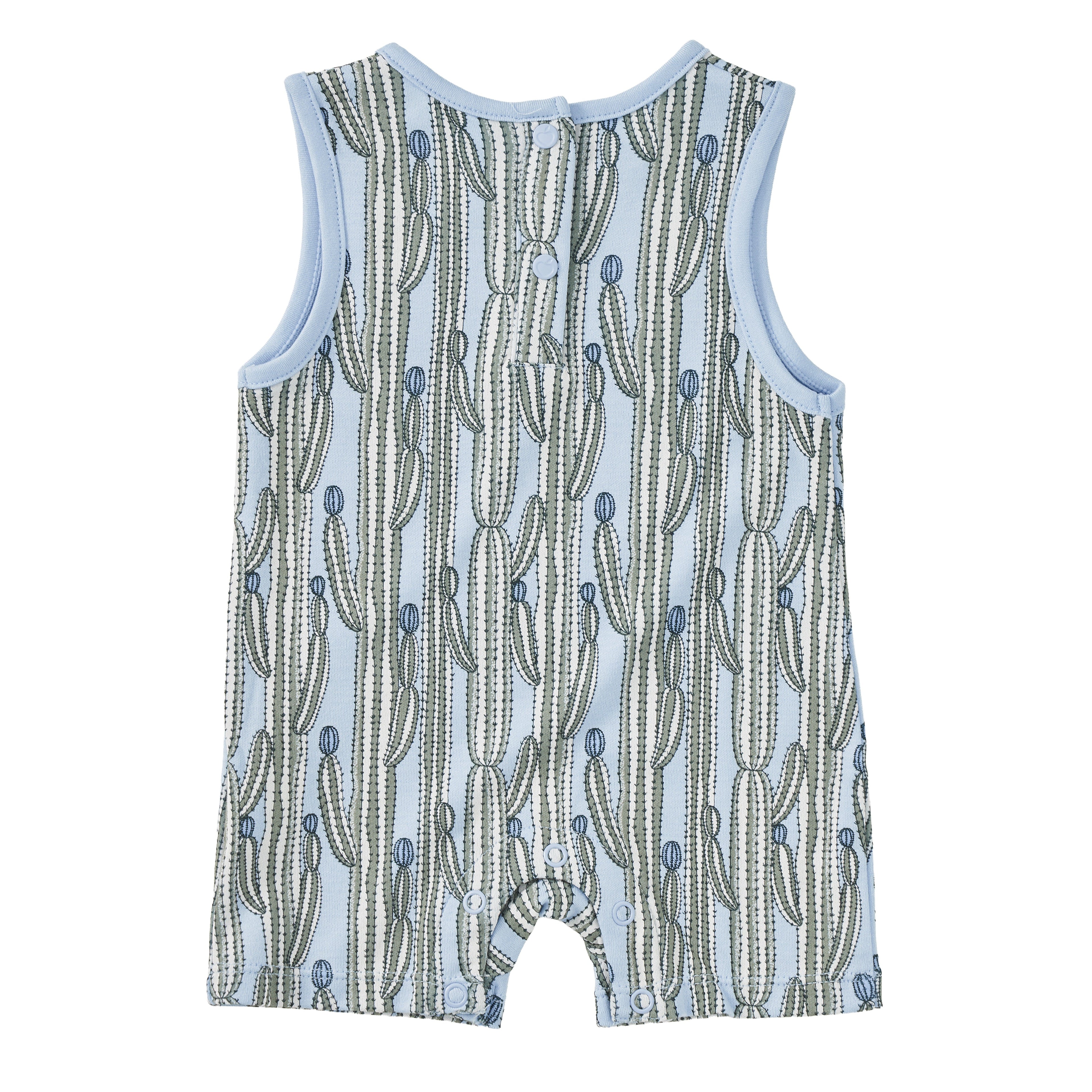 Bamboo Blend Sleeveless Coverall Romper – Blooming Saguaro