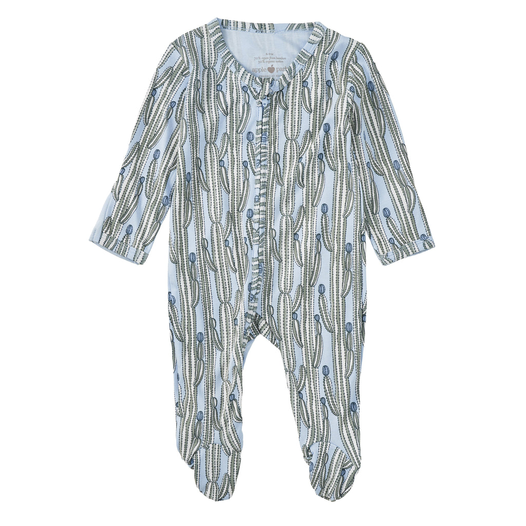 Bamboo Blend Zip Footie