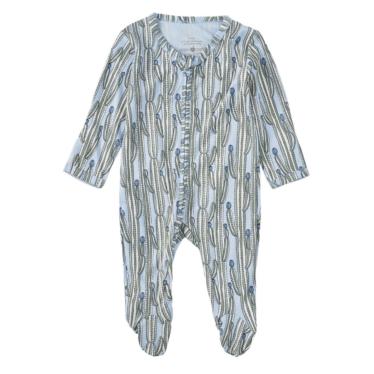 Bamboo Blend Zip Footie
