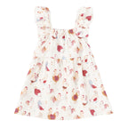 Muslin Flutter Strap Dress