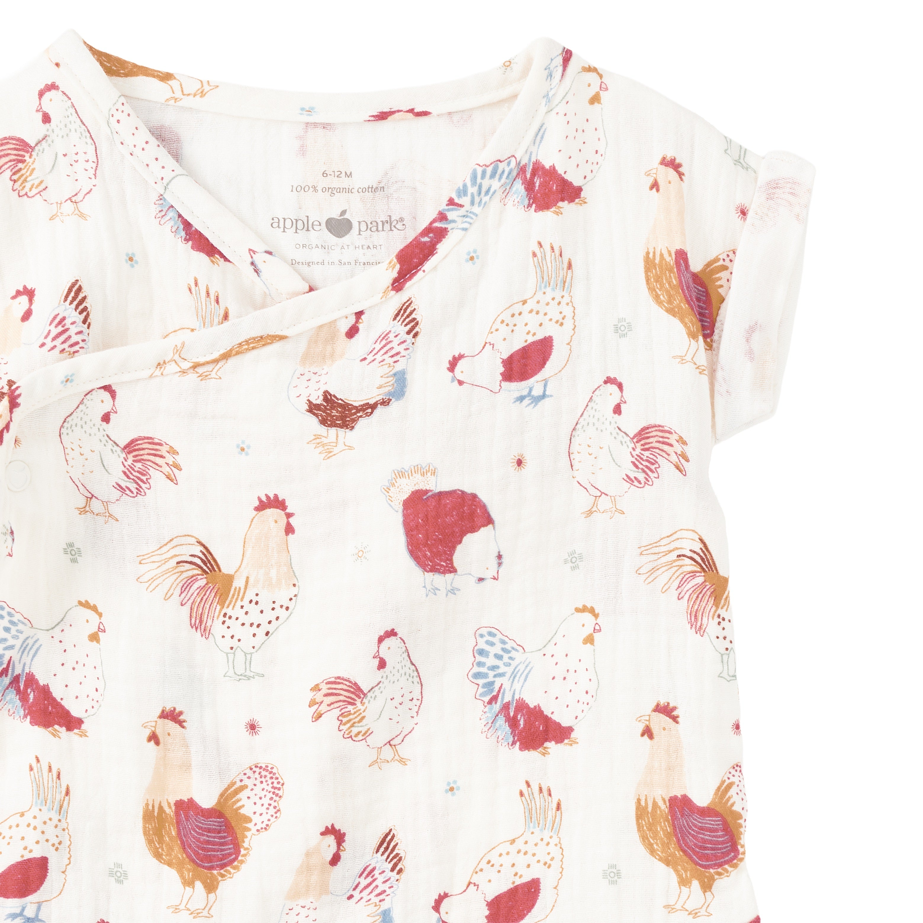 Muslin Wrap-Front Bubble