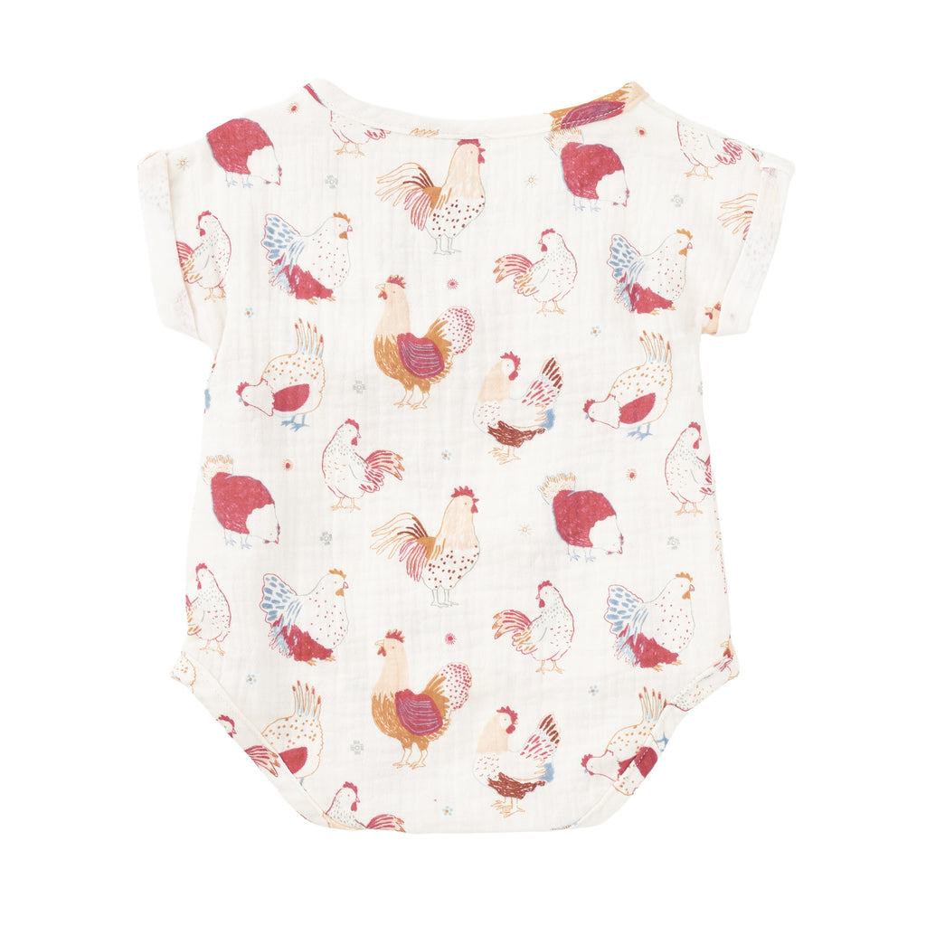 Muslin Wrap-Front Bubble