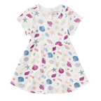 Vestido Camiseta de Bambú de Manga Corta