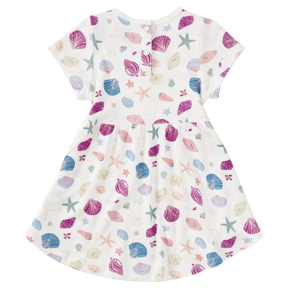 Vestido Camiseta de Bambú de Manga Corta