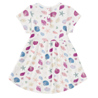 Vestido Camiseta de Bambú de Manga Corta