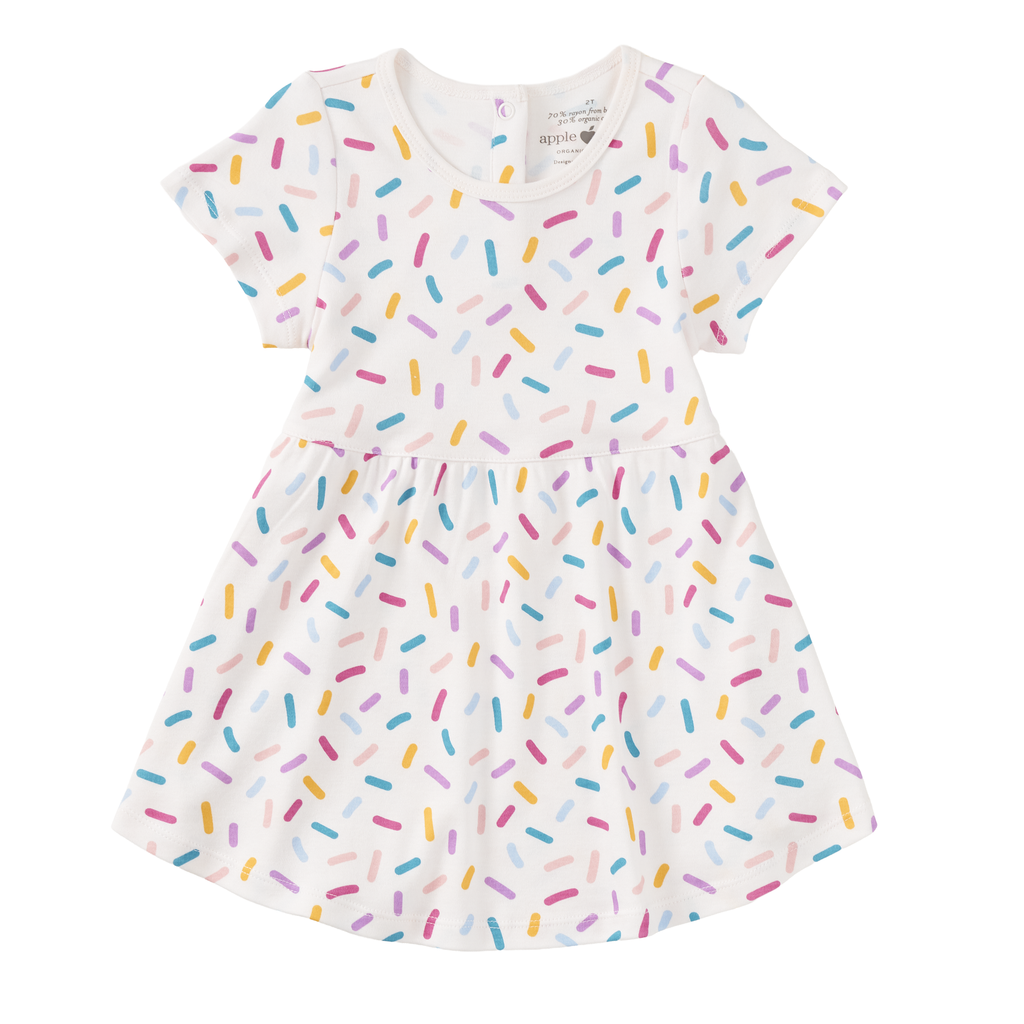 Bamboo Blend Short Sleeve Twirly Tee Dress