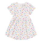 Bamboo Blend Short Sleeve Twirly Tee Dress