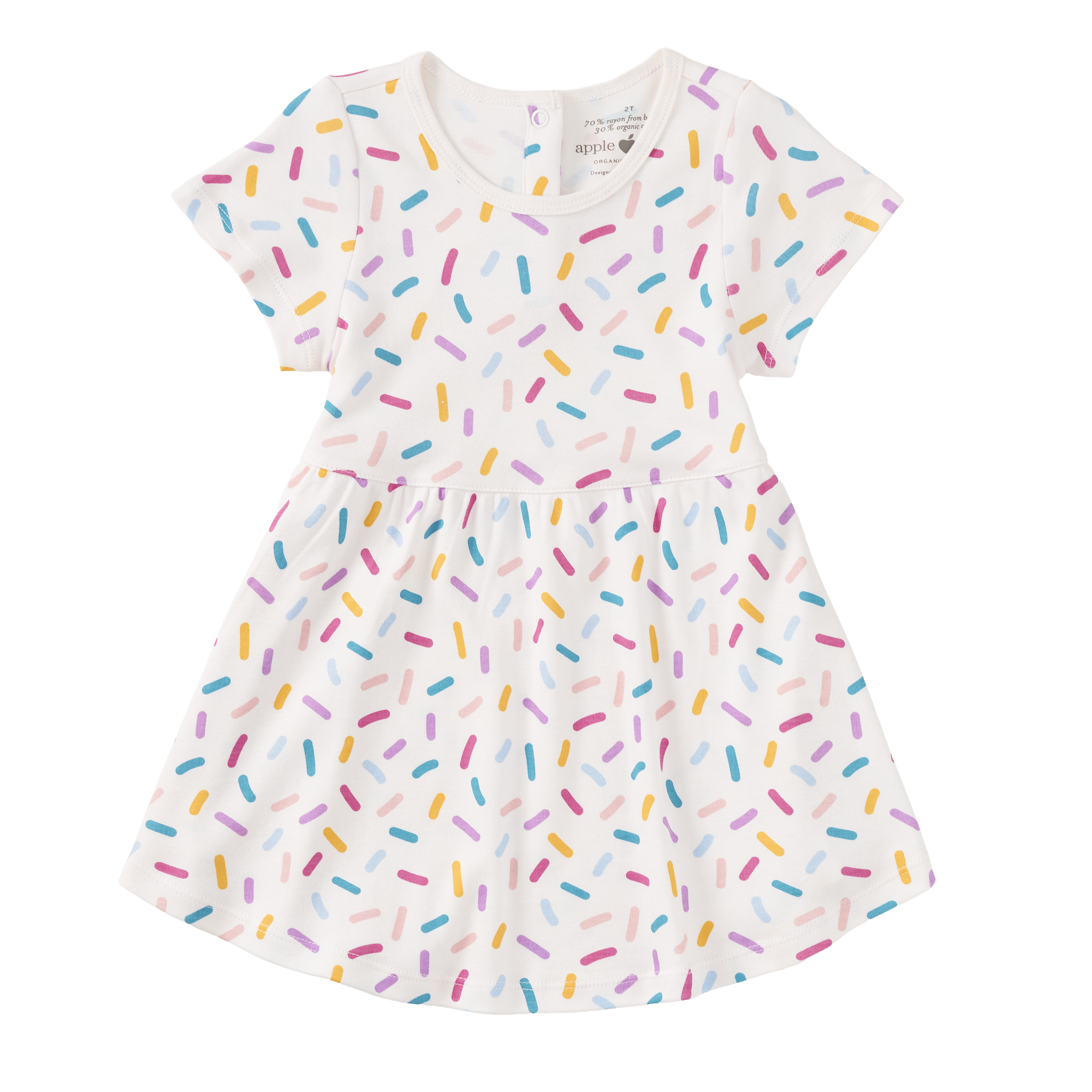 Bamboo Blend Short Sleeve Twirly Tee Dress