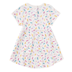 Bamboo Blend Short Sleeve Twirly Tee Dress