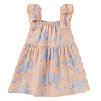 Muslin Flutter Strap Dress