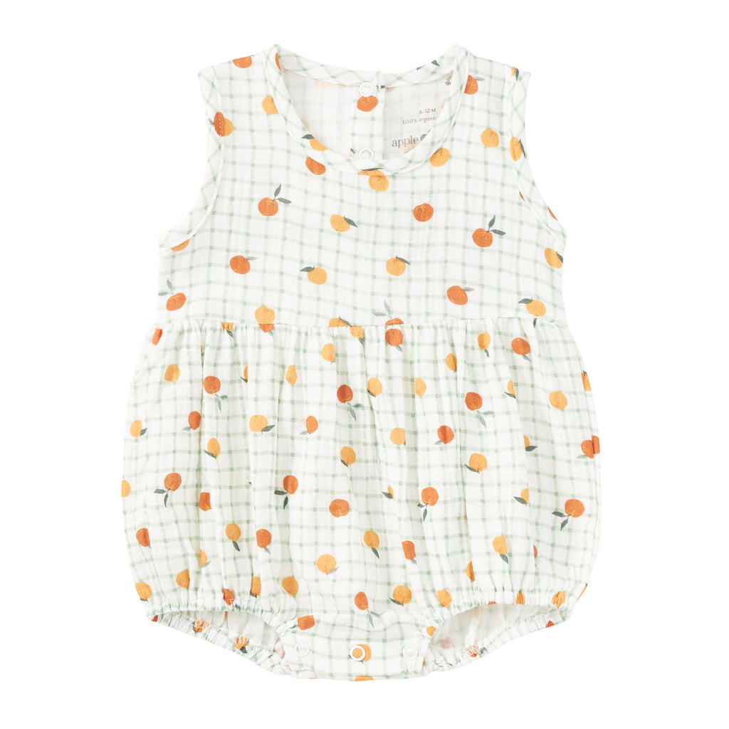 Muslin Bubble Romper – Gingham Grove
