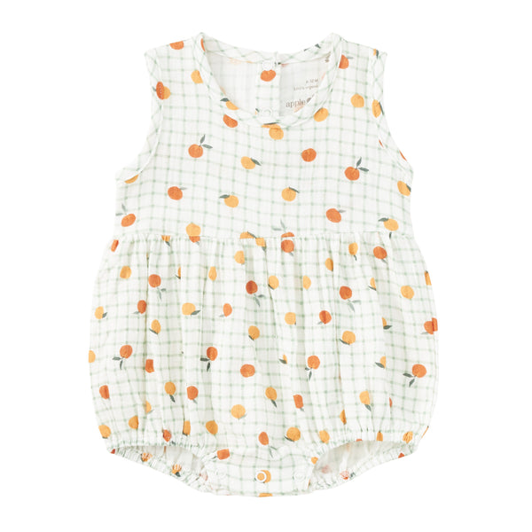Muslin Bubble Romper – Gingham Grove