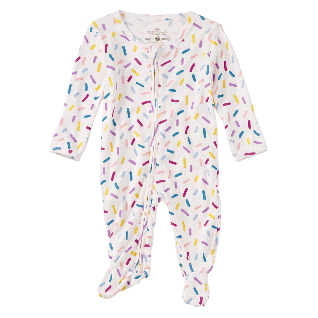Bamboo Blend Zip Footie