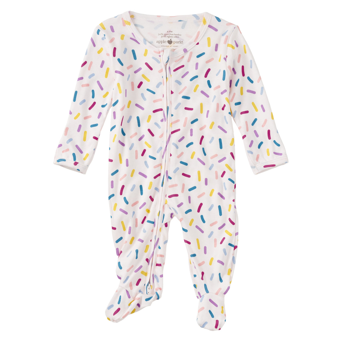 Bamboo Blend Zip Footie