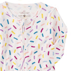 Bamboo Blend Zip Footie