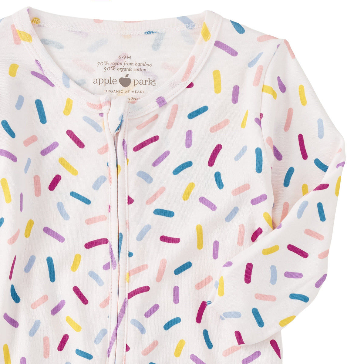 Bamboo Blend Zip Footie