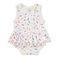 Bamboo Blend Skirted Romper