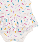 Bamboo Blend Skirted Romper