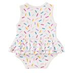 Bamboo Blend Skirted Romper