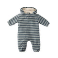 Sherpa Lined Storm Suit — Indigo Stripe
