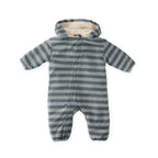 Sherpa Lined Storm Suit — Indigo Stripe