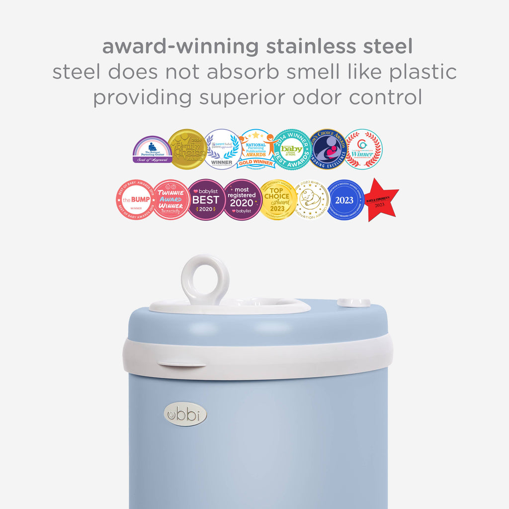 Cloudy Blue Diaper Pail