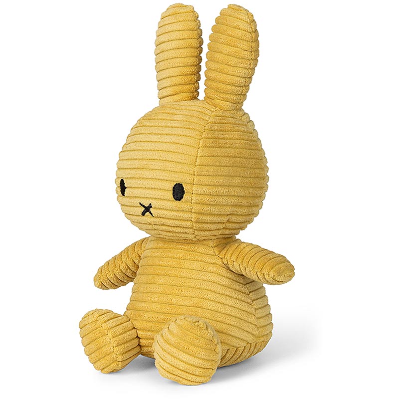 Miffy Corduroy Plush in Acacia, 9"