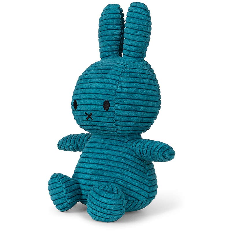 Miffy Corduroy Plush in North Sea, 9"