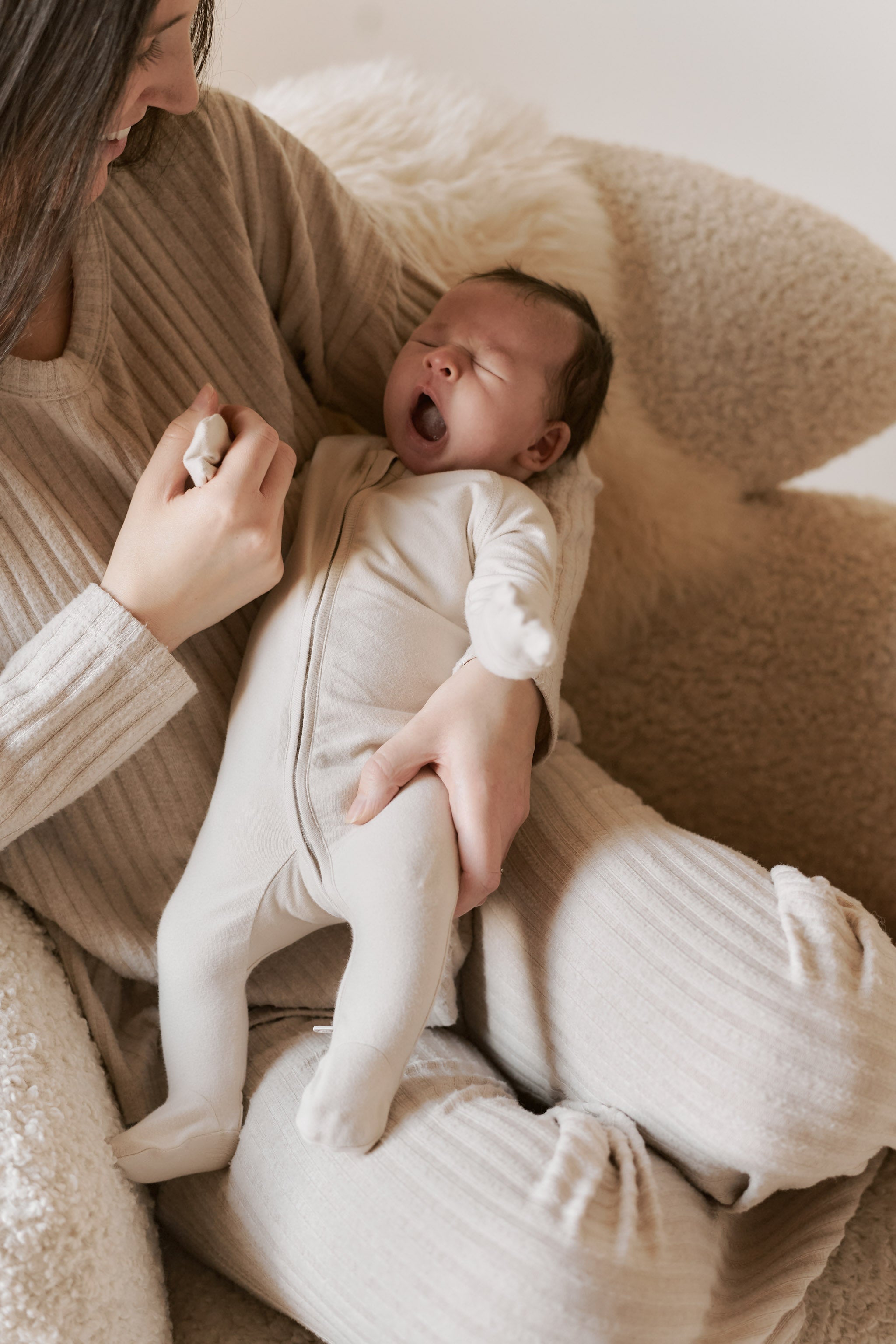 Essentials Baby Sleeper — Natural