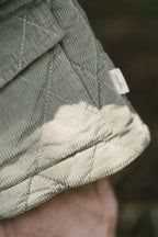 Pehr Corduroy Quilted Jacket in Sage