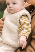 Pehr Sherpa Vest in Natural