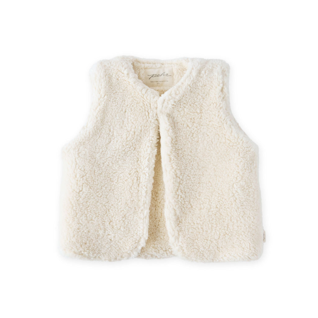 Pehr Sherpa Vest in Natural