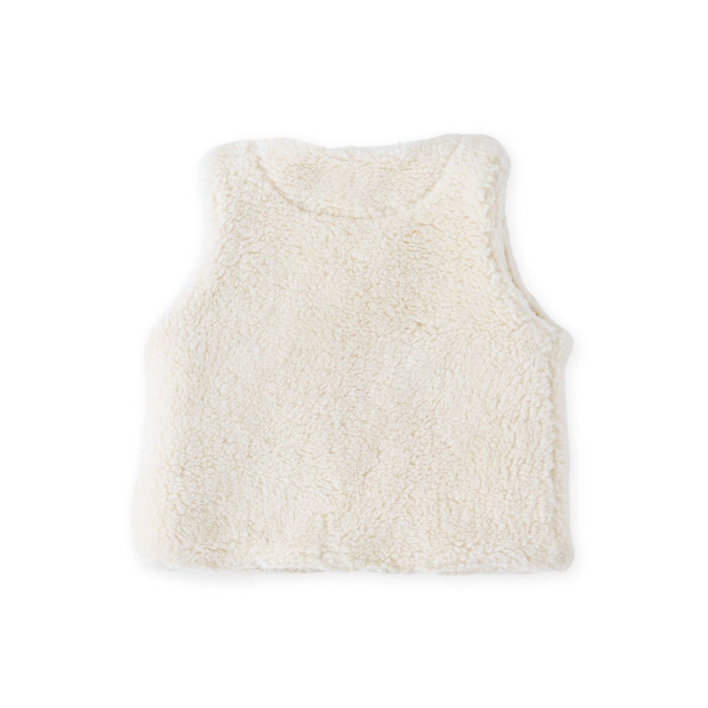 Pehr Sherpa Vest in Natural