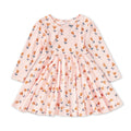Bamboo Blend Long Sleeve Twirly Tee Dress