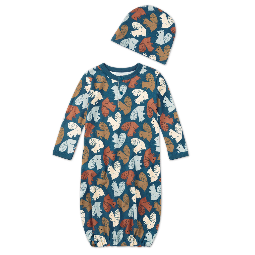 Bamboo Blend Hat & Sleepgown Set