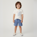 Organic Graphic Tee & Shorts Set - New York