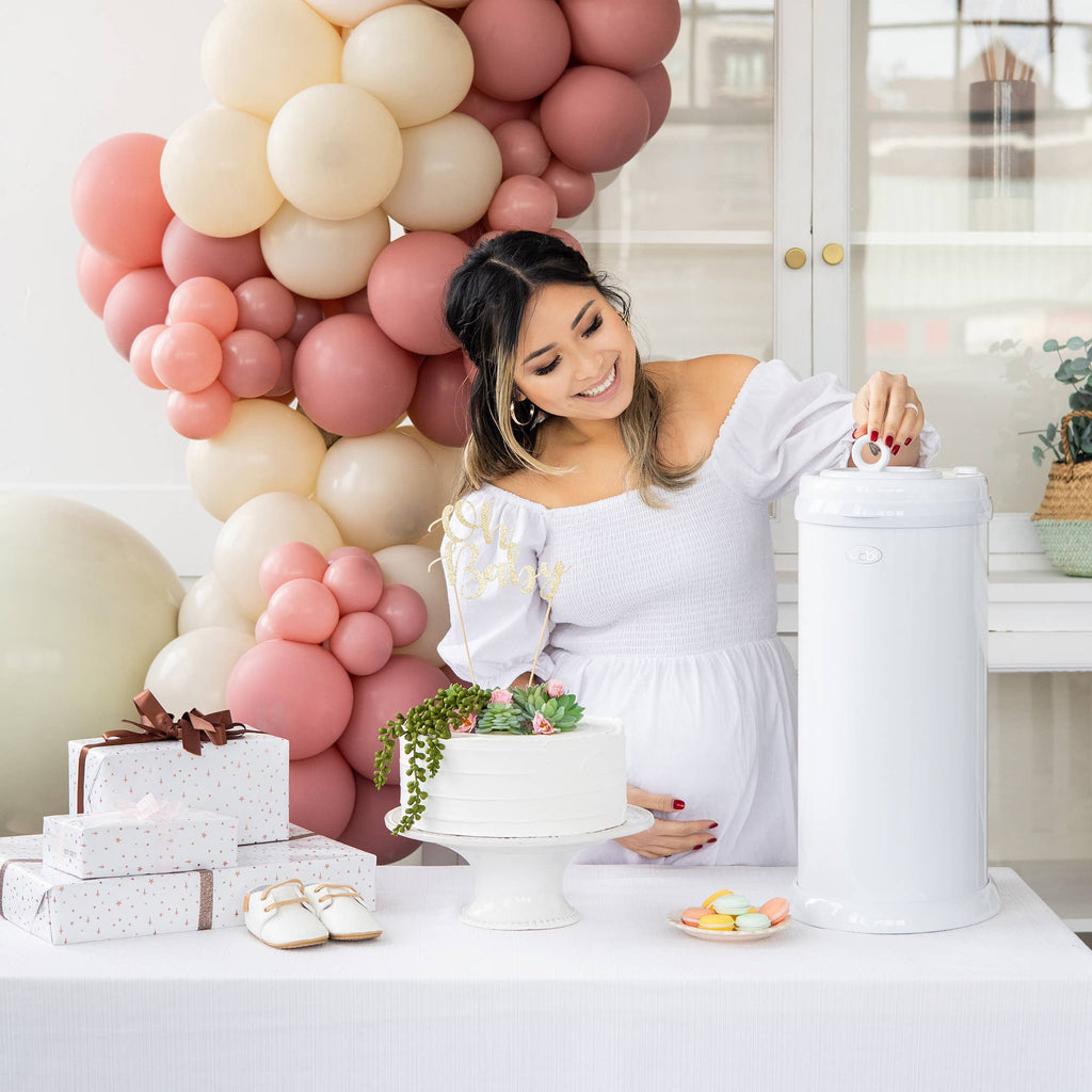 White Diaper Pail