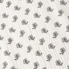 Vestido orgánico con volantes escalonados