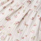 Organic Smocked Jumpsuit - Blush Floral