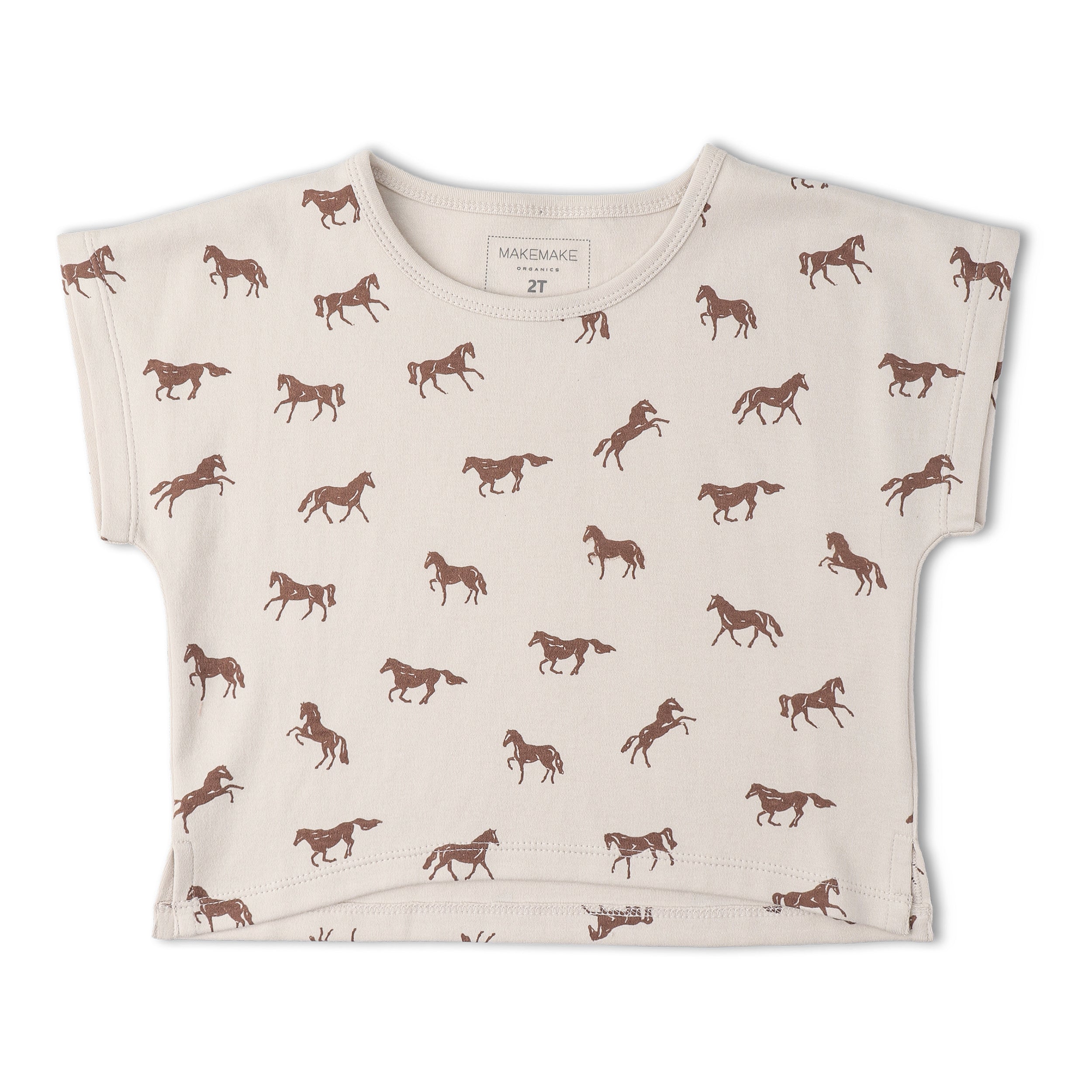 Organic Drop Shoulder Tee & Shorts Set