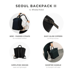 Ebony Seoul Diaper Bag II