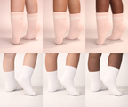 Baby Gripper Crew Socks 4-Pack (3-6 Months)