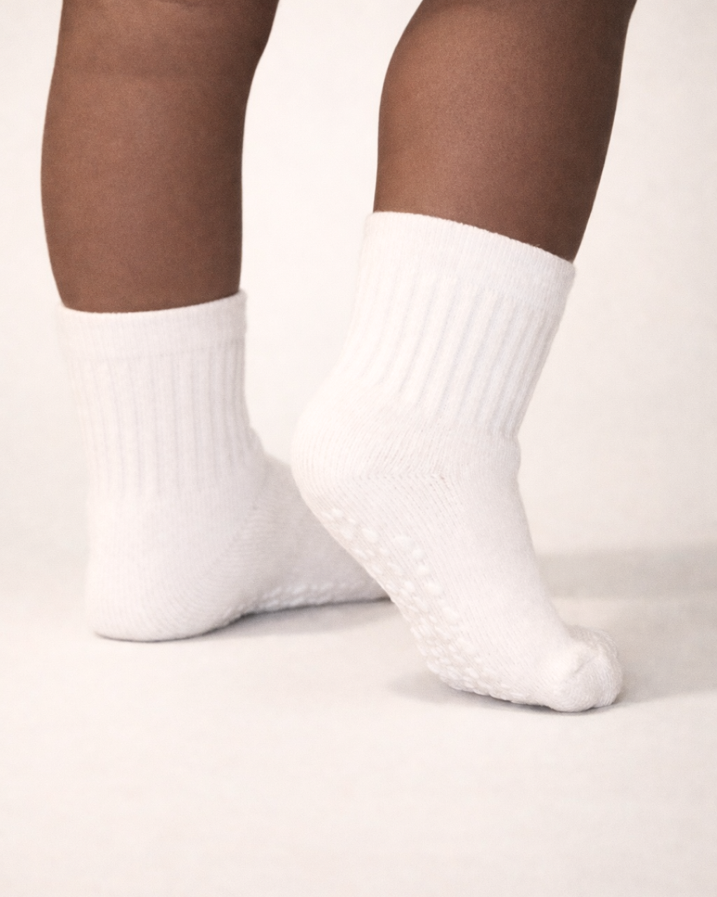 Baby Gripper Crew Socks 4-Pack (6-12 Months)