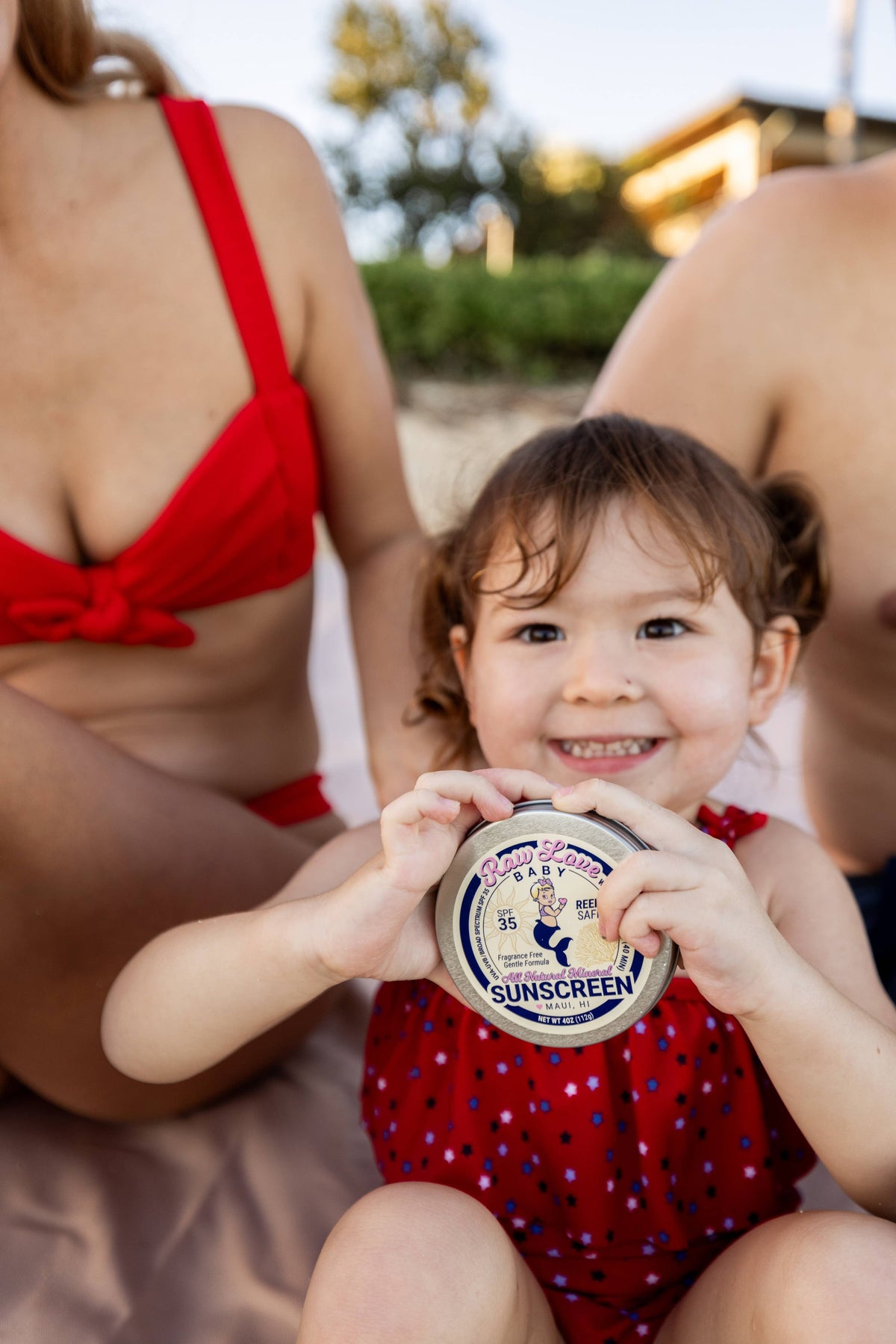 SPF 35 Baby Mineral Sunscreen Tin Reef-Safe, Fragrance Free