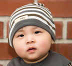 Gray Stripe | Organic Cute Cap