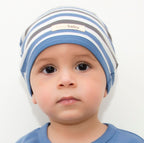 Slate Stripe | Organic Cute Cap