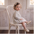 Organic Peter Pan Collar Dress - Vine Trail