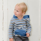 Slate Stripe | Organic Hoodie