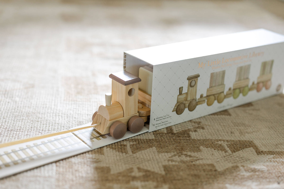 My Little Locomotive Library: 15-Book + Train Set